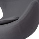 Réplique de la chaise Egg en cachemire du designer Arne Jacobsen