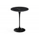 Table d'appoint tulipe en marbre Marquina