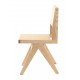 Réplique de la chaise Chandigarh du designer Pierre Jeanneret 